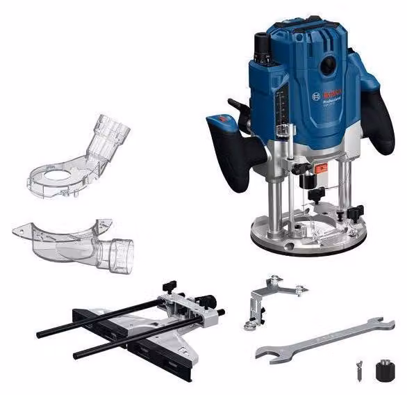 BOSCH PROFESSIONAL Fresatrice verticale - GOF 20-12 L - 2000 W - 16 mm - Con accessori