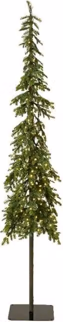 Albero Alpin Fir c/250 LED D60 H240cm verde