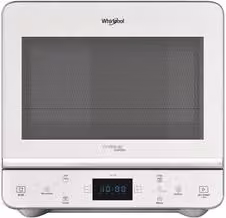 Forno a microonde Whirlpool MAX 49 WSL con Grill e Steam Assist, 13 L, 700 W, Argento e Bianco