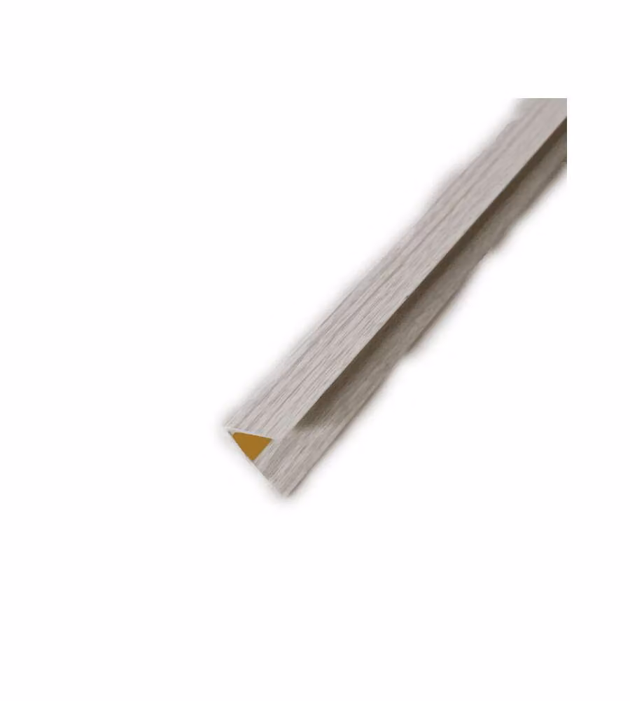 ALFER Profilo angolare autoadesivo PVC rovere bianco 30x30 mm 1 m