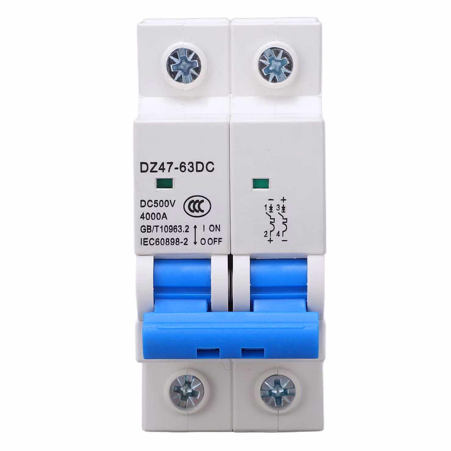 Interruttore miniaturizzato DC, interruttore DC, interruttore PV DC, interruttore PV Air, interruttore aria, interruttore, interruttore