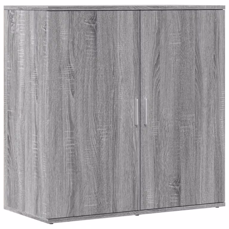 Credenza Grigio Sonoma 79x38x80 cm in Legno Multistrato