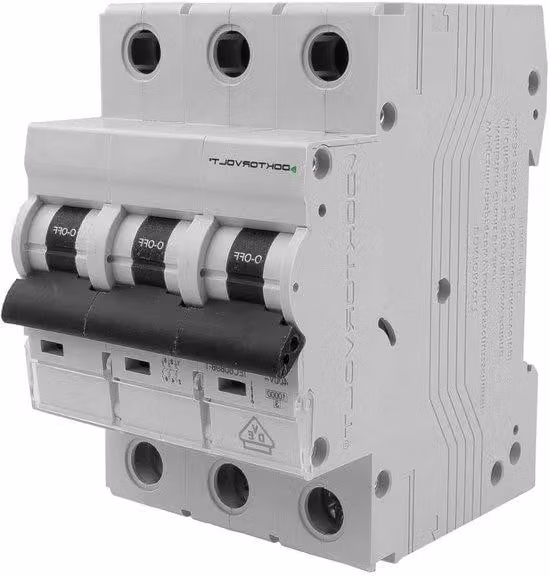 Dispositivo di protezione da sovratensione per impianti elettrici - Smorzamento automatico delle sovratensioni - Tipo C per correnti di avviamento elevate - Interruttore di scarica di sicurezza tripolare 16 A 10 kA