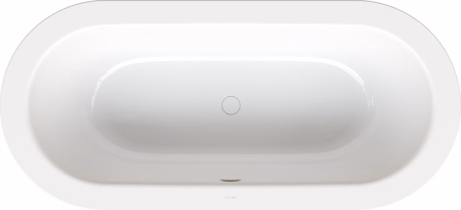 BetteStarlet Ovale Baignoire ovale à encastrer, 2 places, 1750x800x420mm, 2680-000AS, 2680-000AS