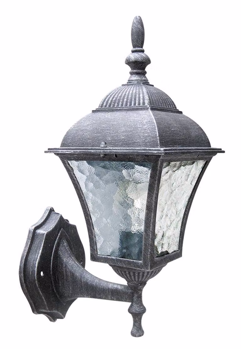 Lampada da parete classica per esterni 1xE27 Toscana argento antico 8397 Rabalux
