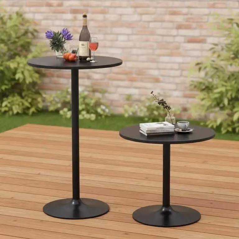 Tavolino da cocktail che può essere trasformato in un tavolino da caffè