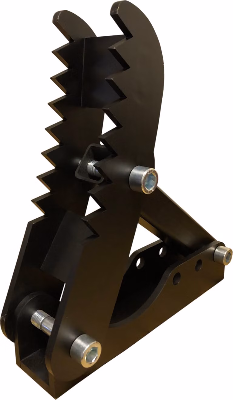 Pollice per escavatore Pinza in legno Morsetto di bloccaggio Pinze per escavatori per mini escavatori