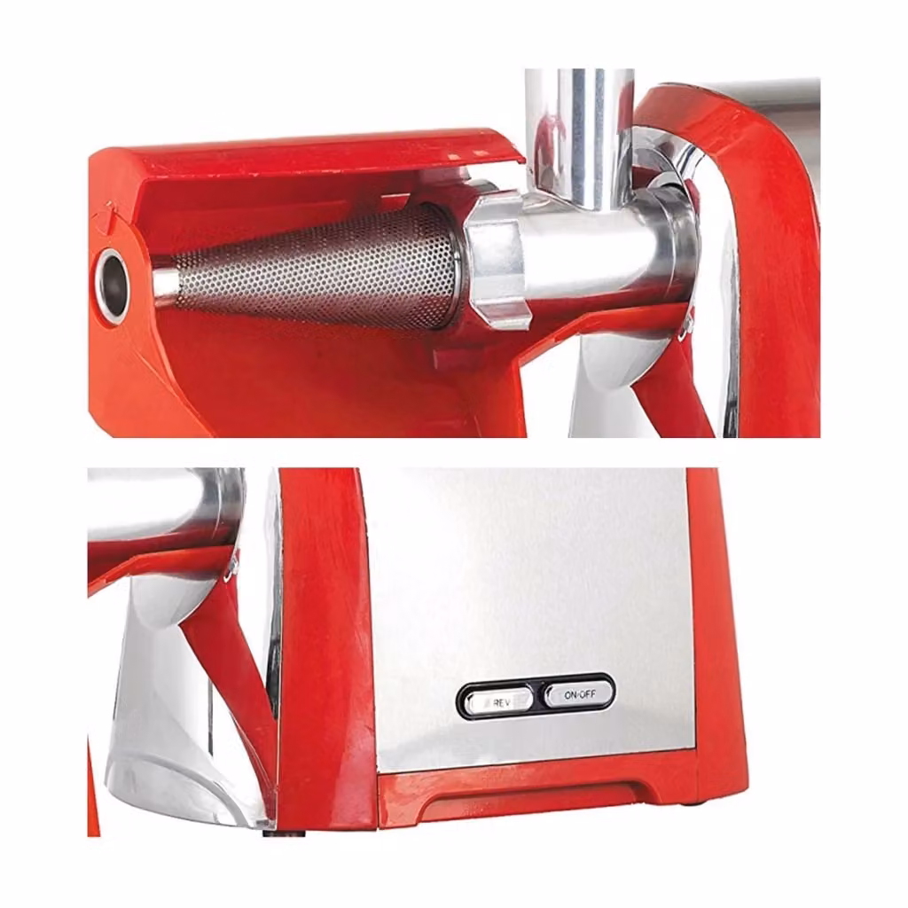 Spremipomodoro Skuizzi Art.555 Palumbo Rosso 600 W in Acciaio e Alluminio – 2