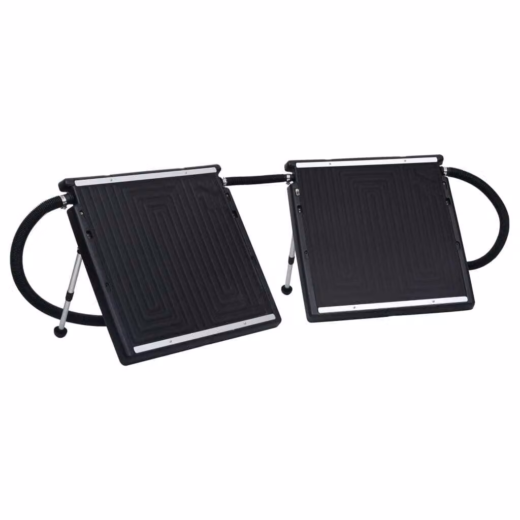 vidaXL Pool collettori solari 2 pezzi 150x75 cm
