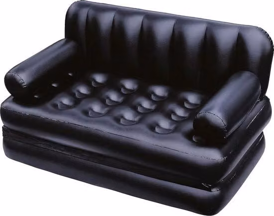 Letto da campeggio gonfiabile Bestway nero L/P: 150 x 200 cm