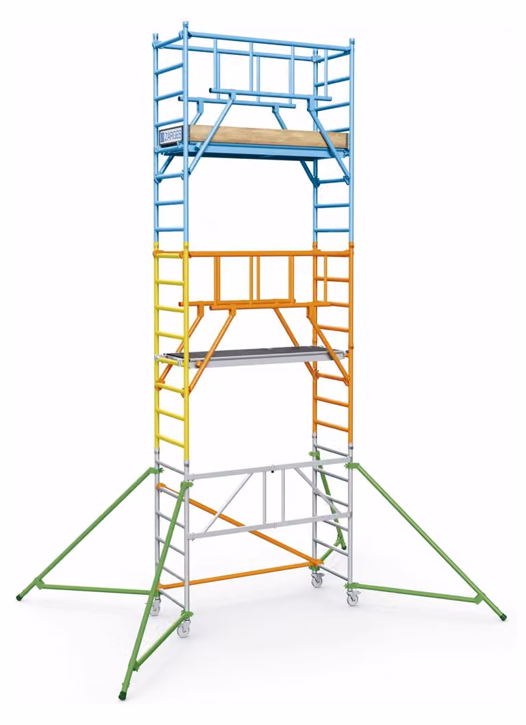 ZARGES Pacchetto di prolunga da 1 m S-PLUS (pacchetto arancione) 53558