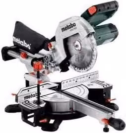 Metabo KGS 216 M Sega Troncatrice con Trazione da 1200 W, Lama da 216 mm e Precision Cut Line, 5000 rpm – 1