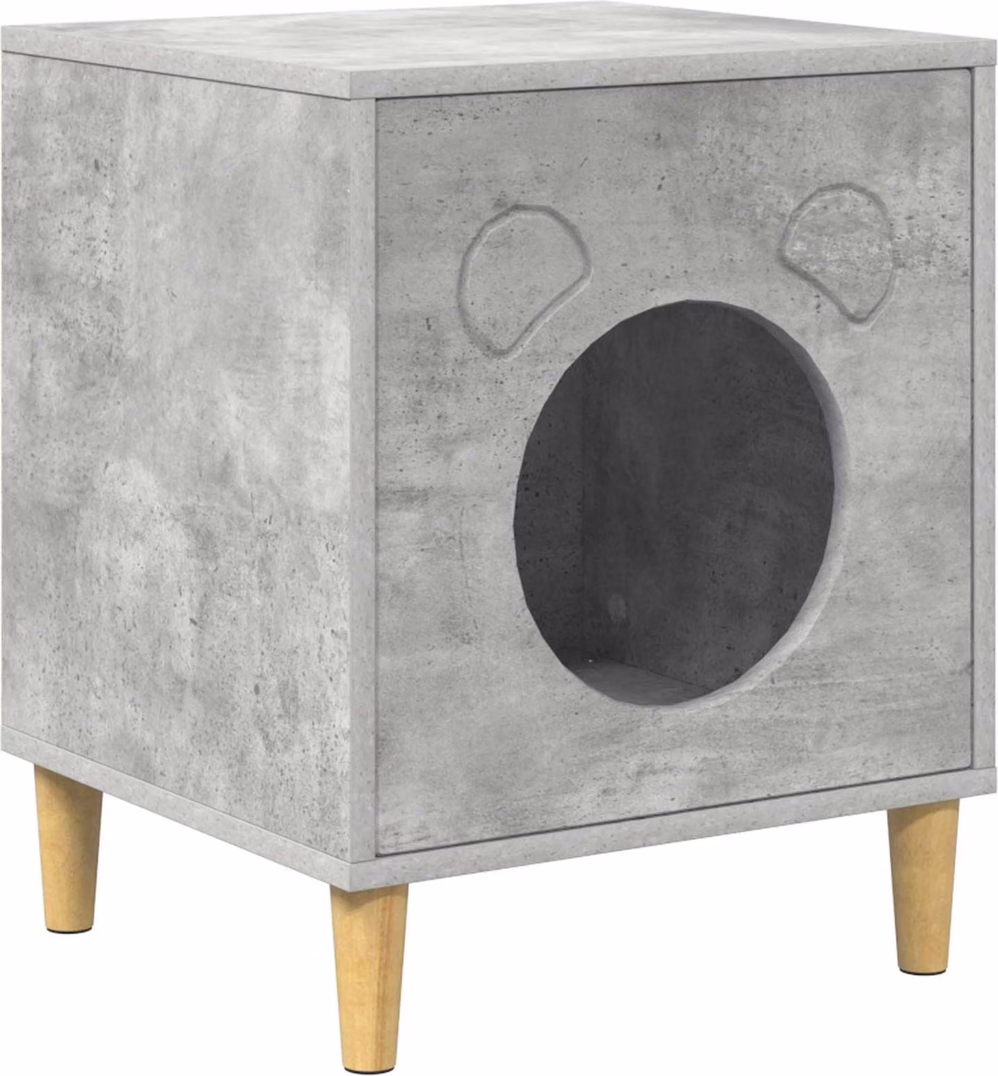 Casa per Gatti Calcestruzzo 42,5 x 40 x 53 cm Legno multistrato