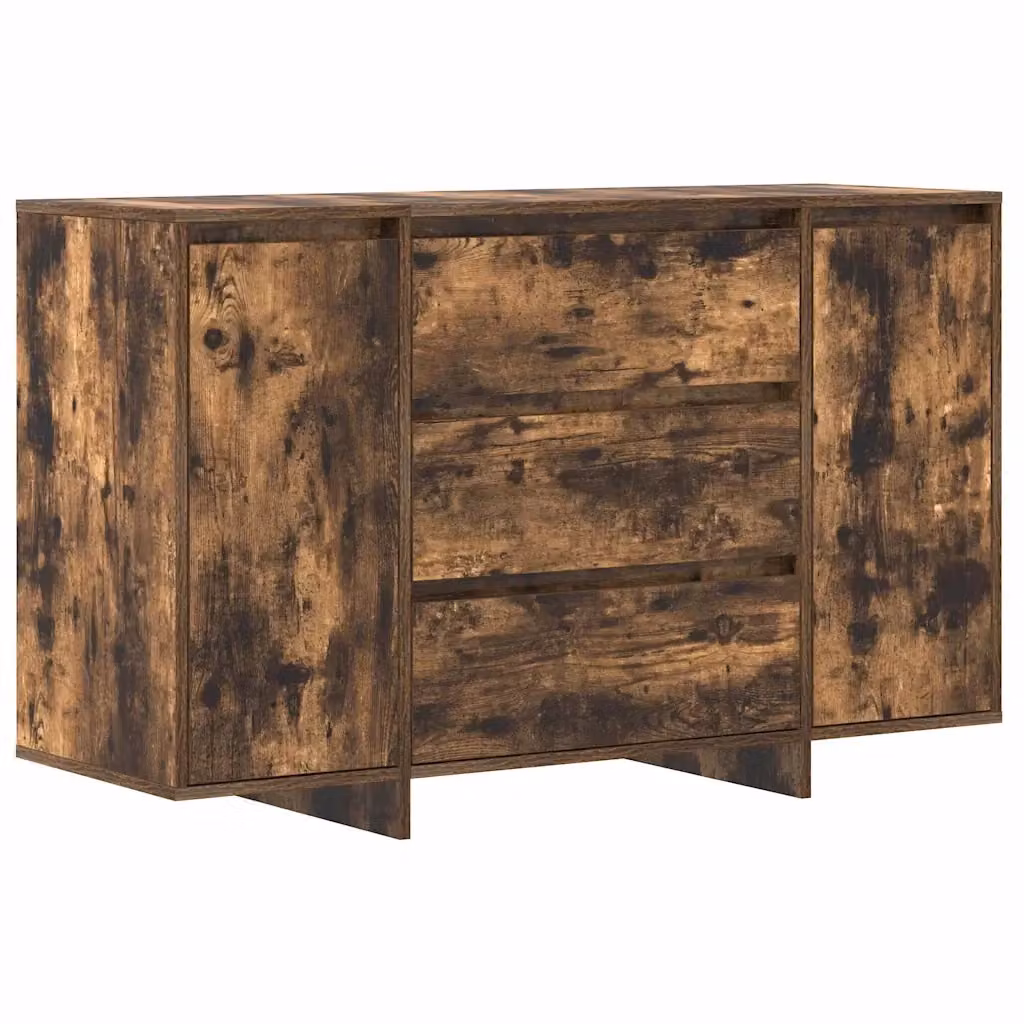 Credenza moderna vidaXL in legno MDF color rovere marrone L/P/H: 120 x 41 x 75 cm – 2