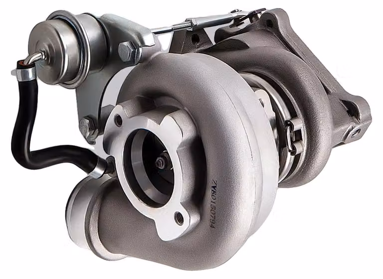 Turbocompressore, lega metallica, lunghezza 29 cm, larghezza 27 cm, altezza 23 cm, peso 6980 g
