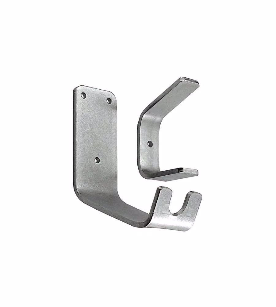 Ganci/staffe a parete per bici, zincati 50 x 105 x 115 x 40 mm.