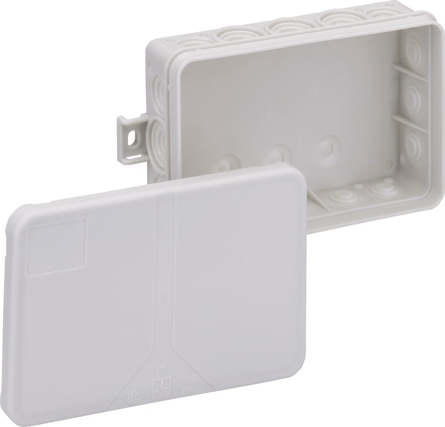 Spelsberg FR Scatola di derivazione IP55, membrana 130x85x37 mm, coperchio a scatto, 1 pz.