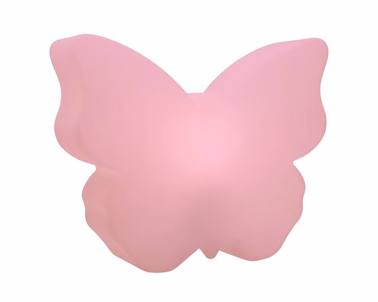 Luce da giardino "Shining Butterfly" 40 incl. LED bianco caldo E27 rosa