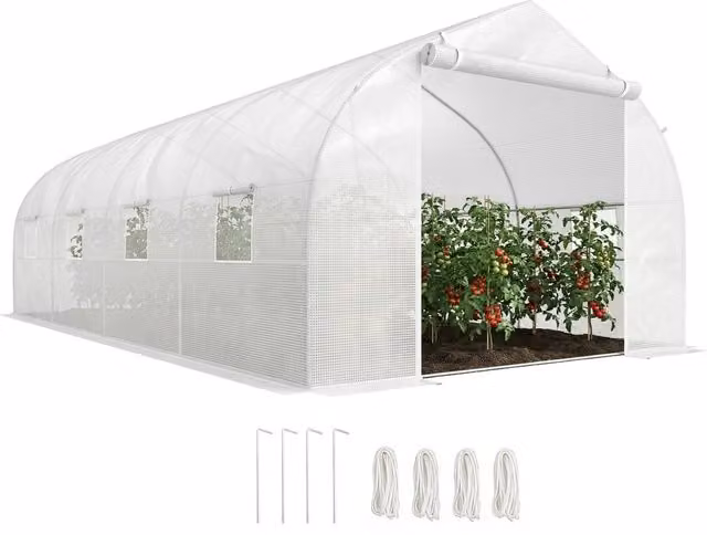 Casetta Giardino ¨C zephmum ¨C Bianco 6x3x2 m