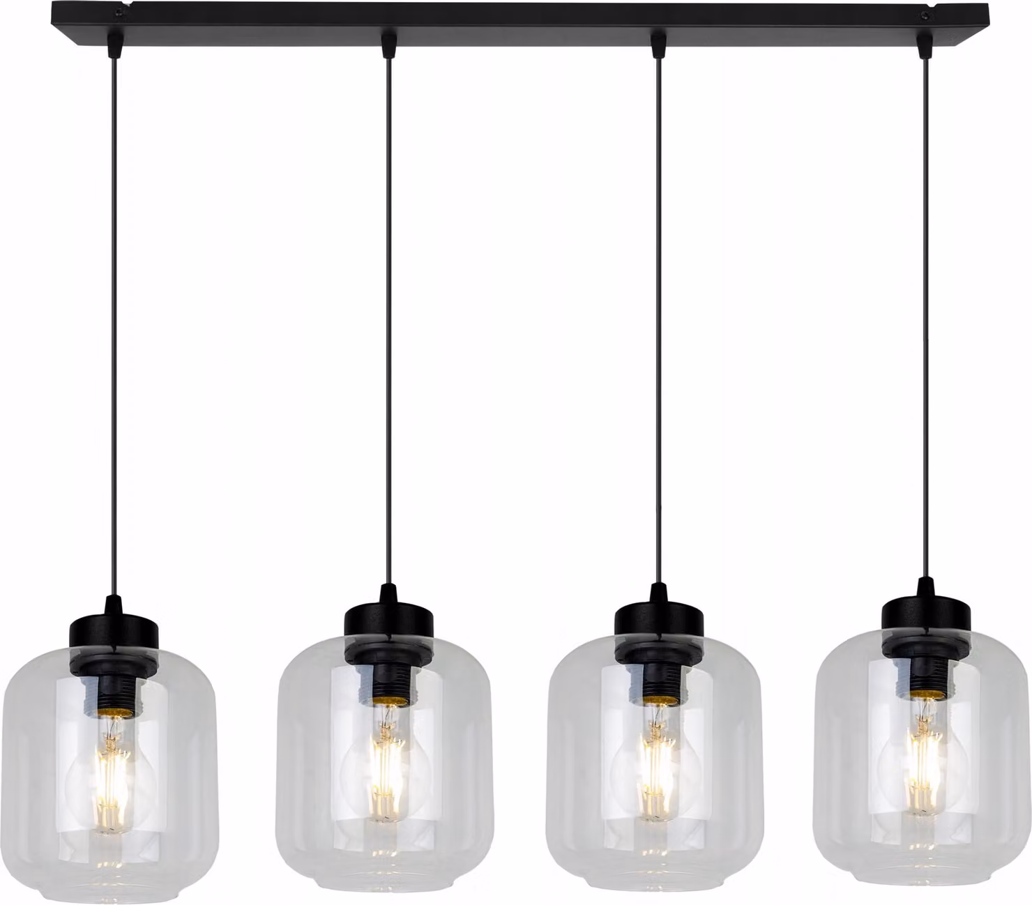 Moderna E Elegante Lampada A Sospensione, Paralume In Vetro