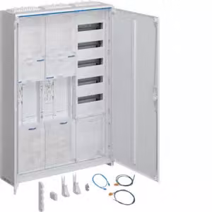 Armadio completo 2ZP/RES/VF-5rh/APZ - Armadio di misura attrezzato IP44 1100x800mm ZB33SET25LS