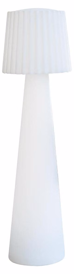 Lampada da terra a LED, senza fili, multicolore, dimmerabile, 110 cm