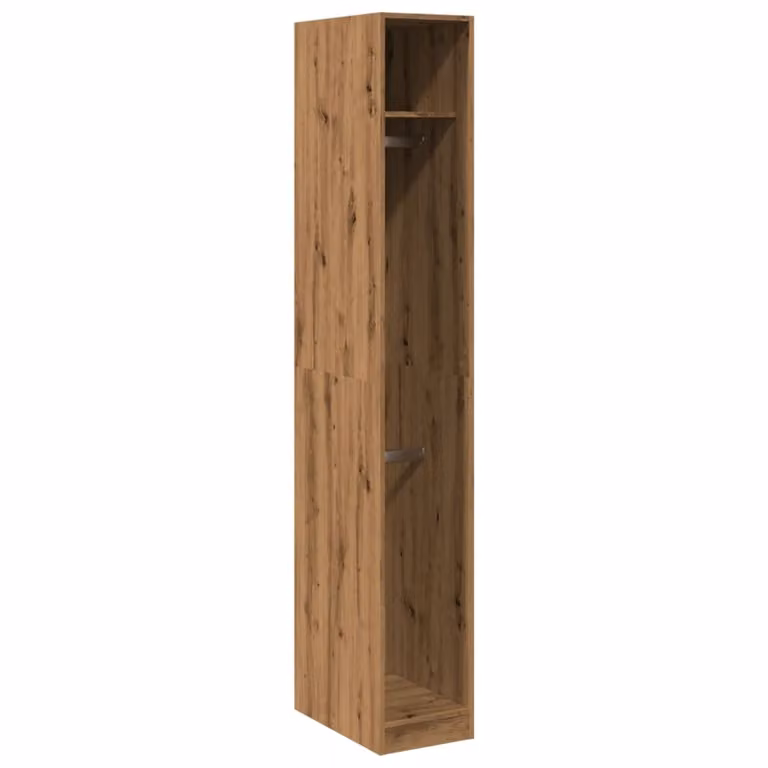 Armadio Rovere Artigianale 30x50x200 cm in Legno Multistrato