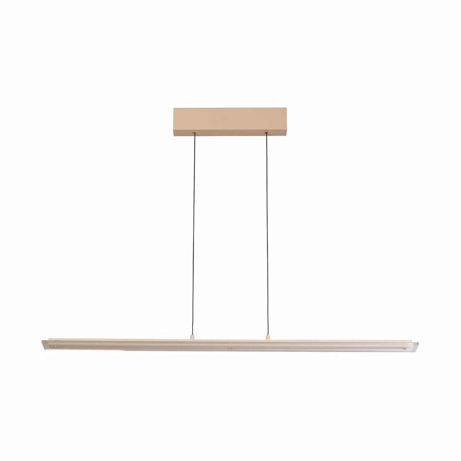 FISCHER & HONSEL Lampada a sospensione Torvi, dimmerabile, Crema / Ambra, Soggiorno / Sala da pranzo, Metallo, Moderno, Lampada a sospensione