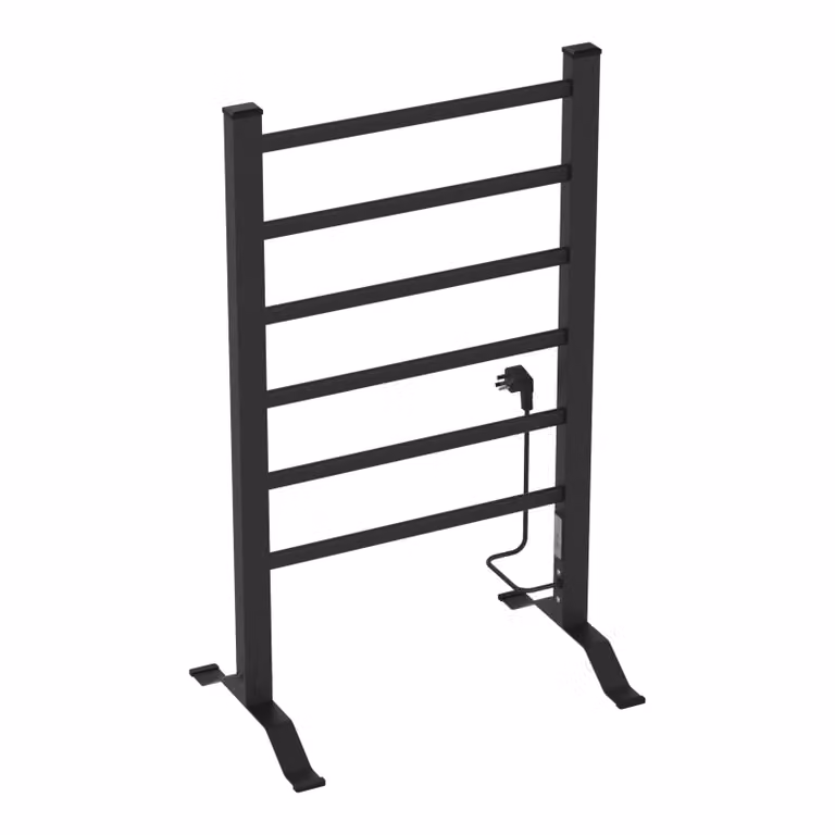 Radiatore elettrico per asciugamani 'Frosta' 85x55cm Nero 100W