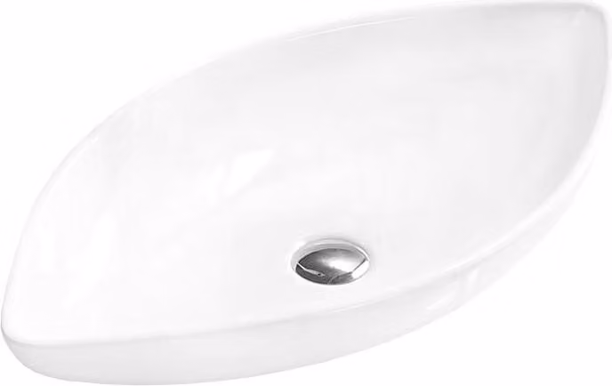 Mexen Ivone lavabo da appoggio 70 x 37 cm, bianco - 21487000