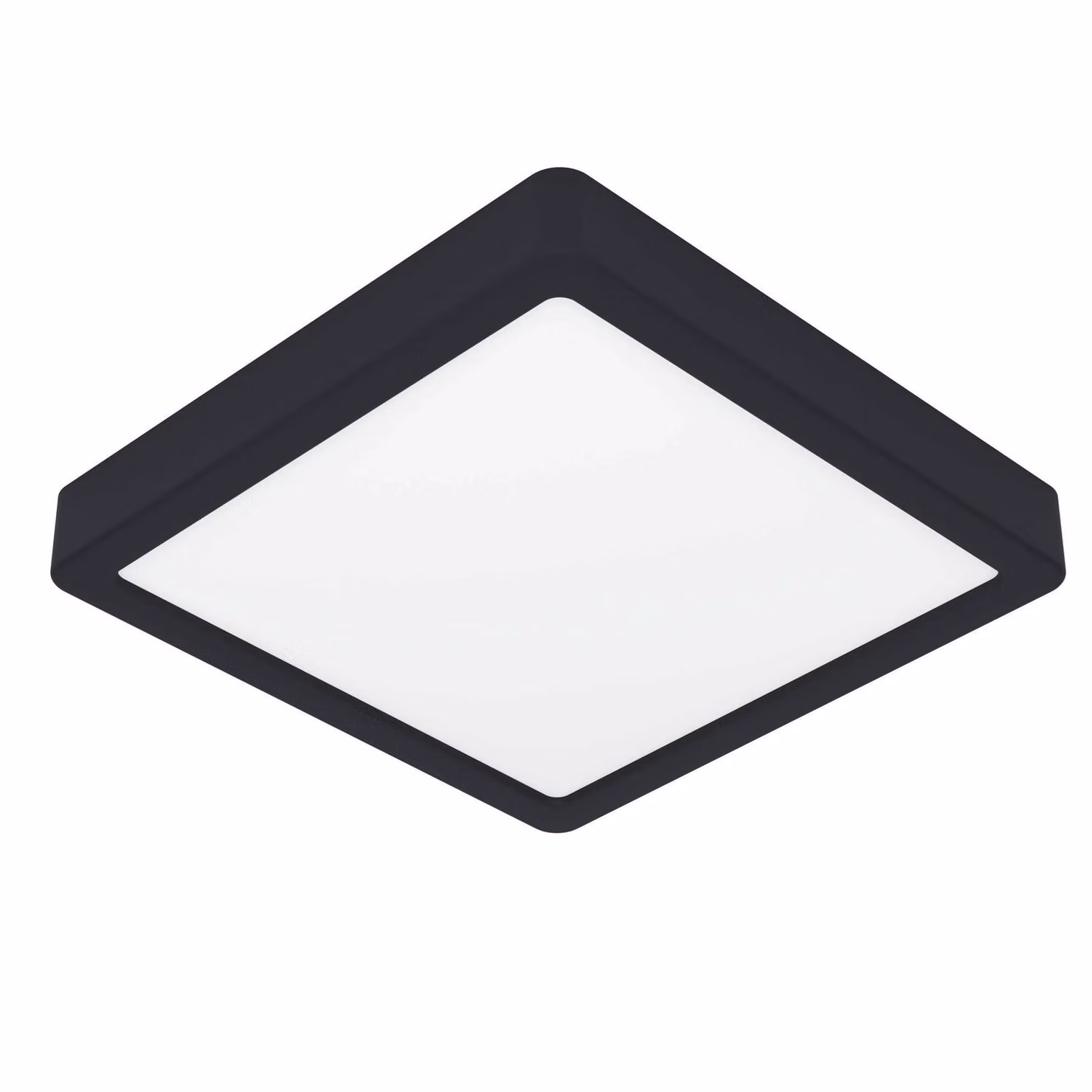 Eglo 900644 FUEVA 5 LED apparecchio a plafone 17W 210x210mm Bianco nero Bianco caldo IP44