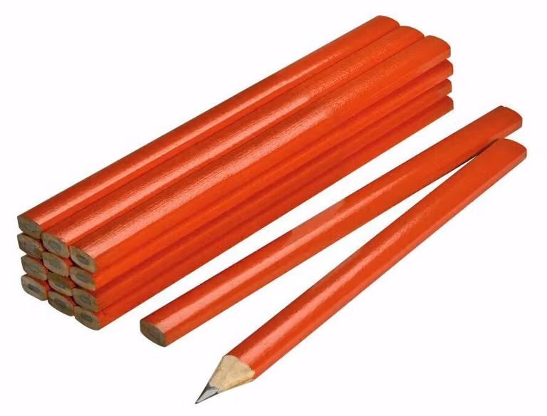 MATITA PER CARPENTIERE KENDO 175 mm - Blister 12 pezzi