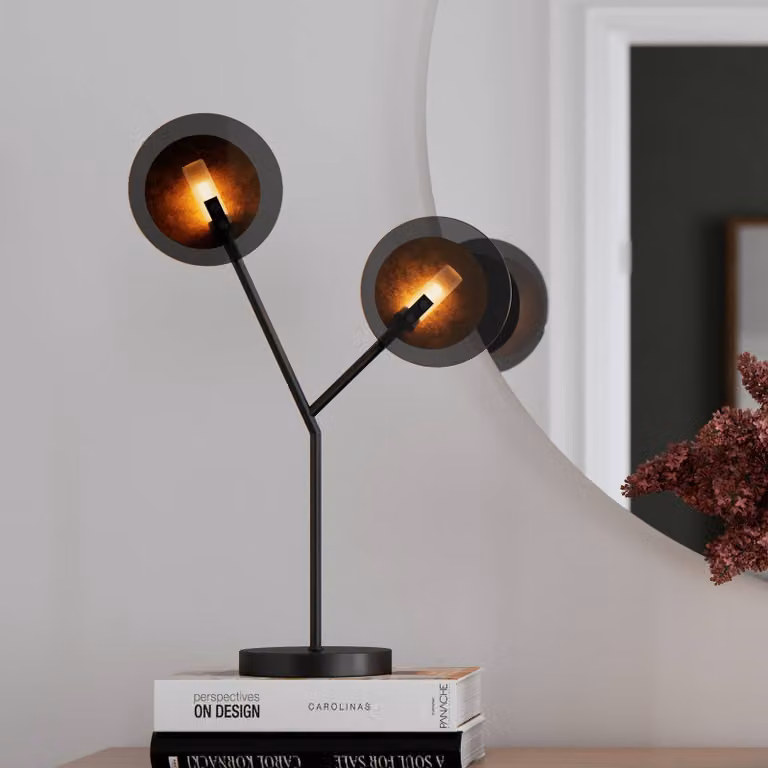 By Rydéns Lampada da tavolo di design Turno, Nero, Soggiorno / Sala da pranzo, Metallo, Design, Lampada da tavolo