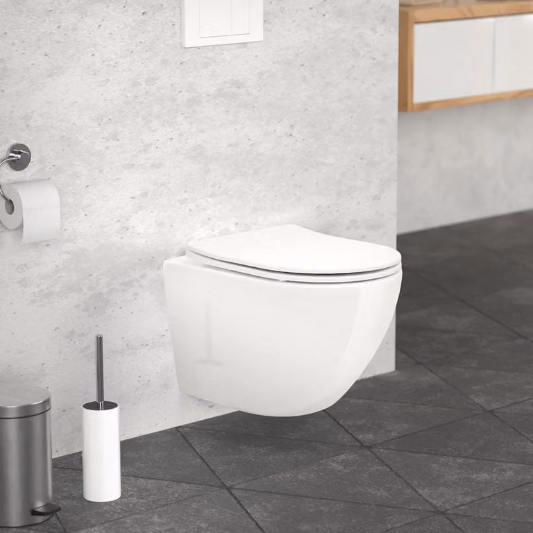ecd germany wc sospeso a muro water design in Vetroceramica corto sen