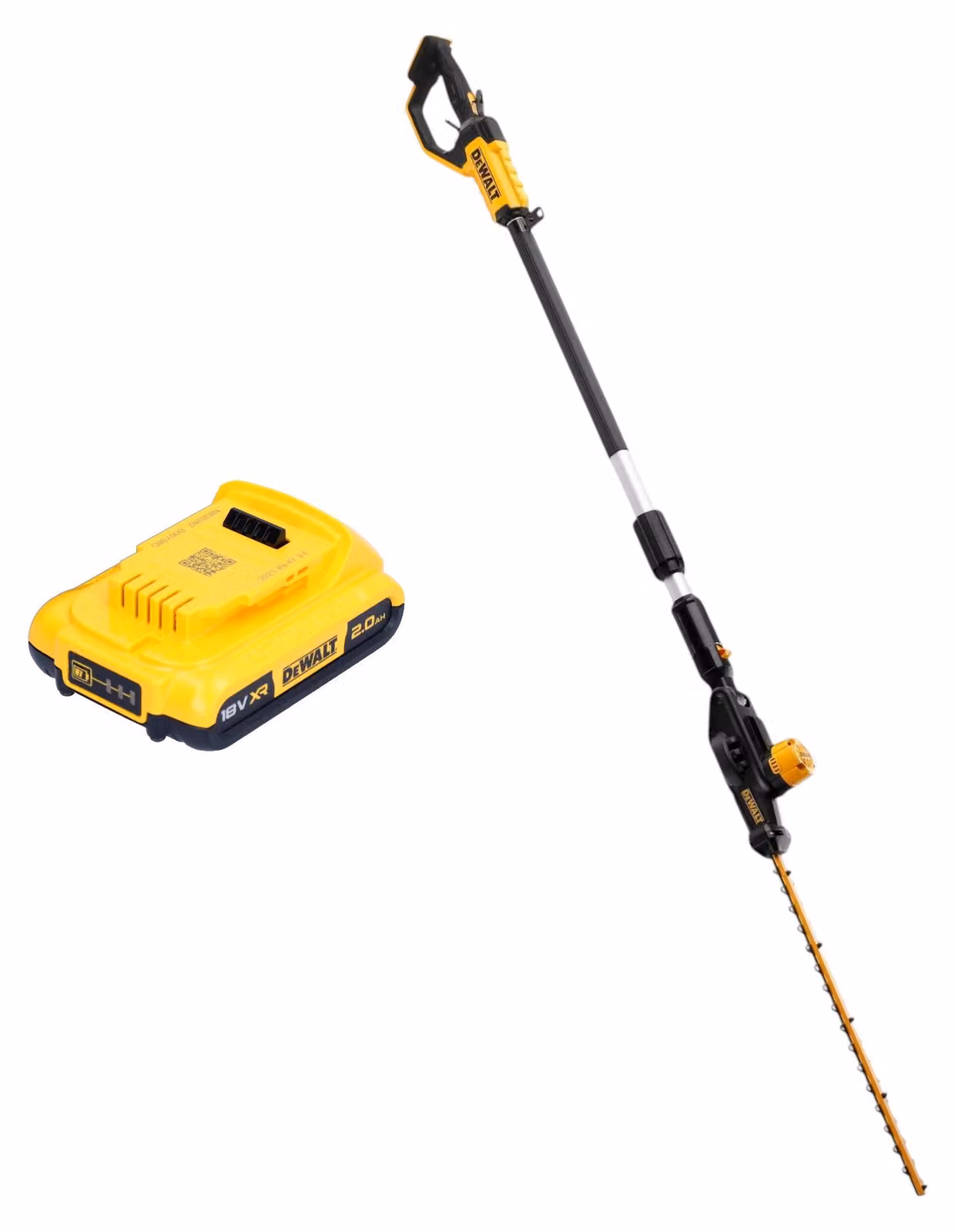Tagliasiepi a batteria DeWalt DCMPH 566 N 18 V 55 cm + 1x batteria ricaricabile 2,0 Ah - senza caricabatterie