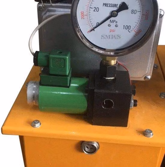 Pompa idraulica elettrica da 750 W - pressione di 70 MPa - alimentazione a 220 V - unità idraulica industriale