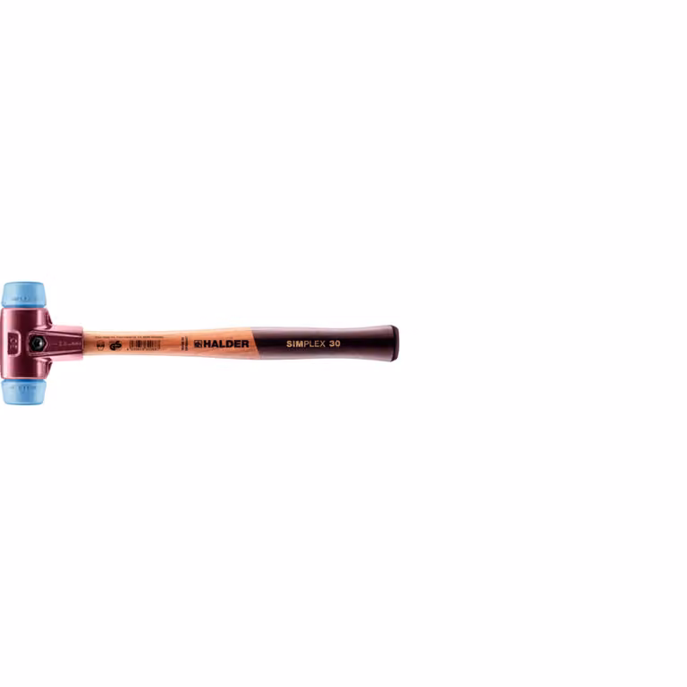 Mazza SIMPLEX soft-face, TPE-soft; con tempera..