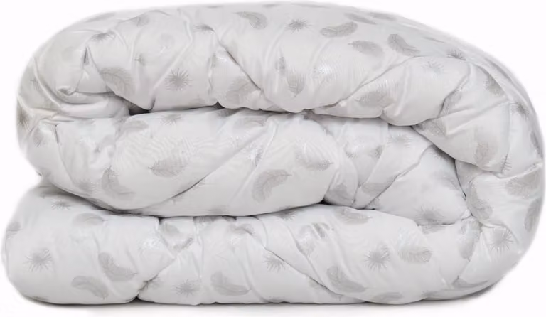 Trapunta 180x200 antiallergica per tutte le stagioni con piume d'argento PREMIUM
