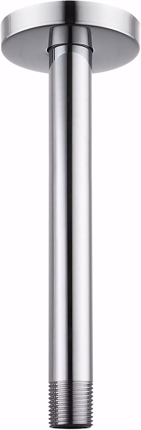 Supporti per doccia con flangia, diametro 25 cm, forma circolare, attacco universale 1/2 NPT, per doccia