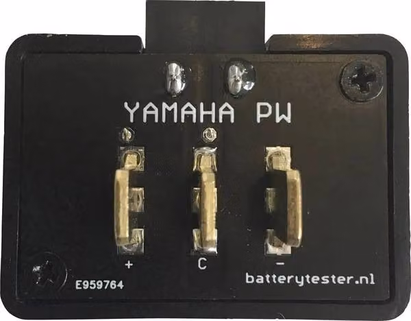 Cavo adattatore Smart-Adapter AT00087 Batterytester nero per Yamaha PW 36 V