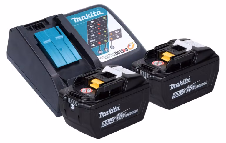 Makita BL 1890 Batteria 18 V 9,0 Ah / 9000 mAh Li-Ion LXT ( 1915H4-0 ) con indicatore di carica