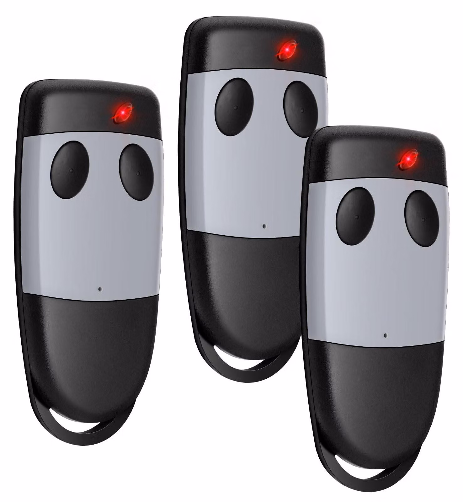 Telecomando a 433,92 MHz, 2 canali, compatibile con diversi sistemi di apertura porte garage