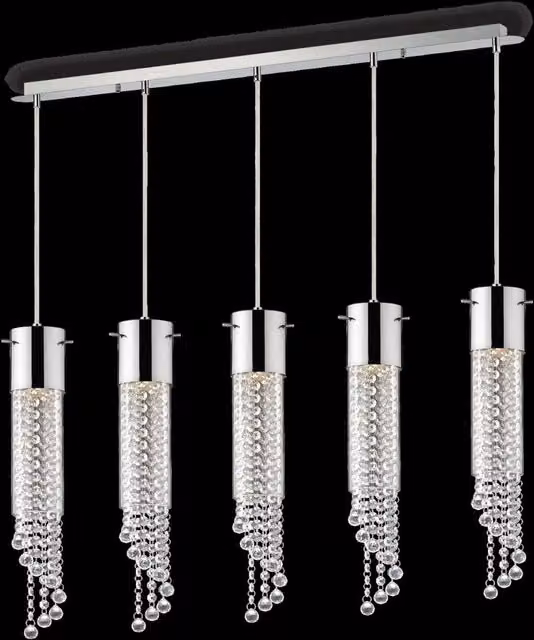 Nurallao, Lampada a Sospensione Materiale Struttura in Vetro, Trasparente