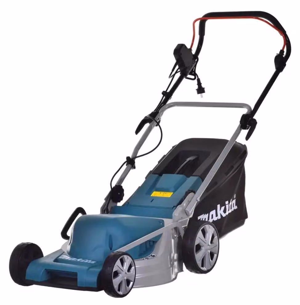 Makita ELM4121, 600 m², 41 cm, 2 cm, 7,5 cm, 50 l, 4 Rad/Räder