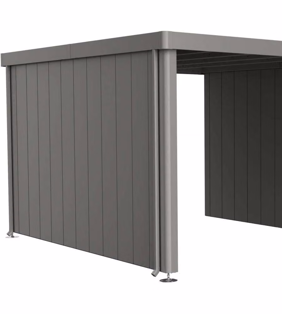 Biohort Parete Laterale Casetta Neo 4A/4B/4C/4D Grigio Scuro 315x200 cm