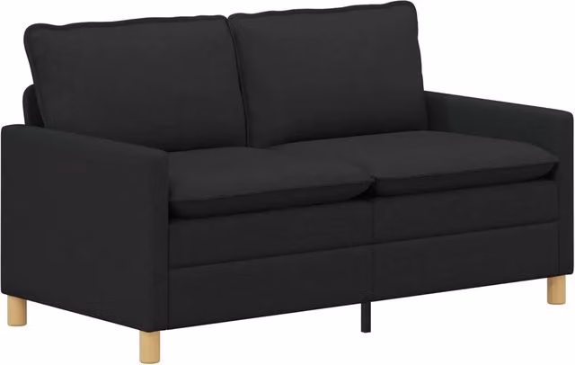 Divano | Divano da soggiorno | Sofa Nero Tessuto