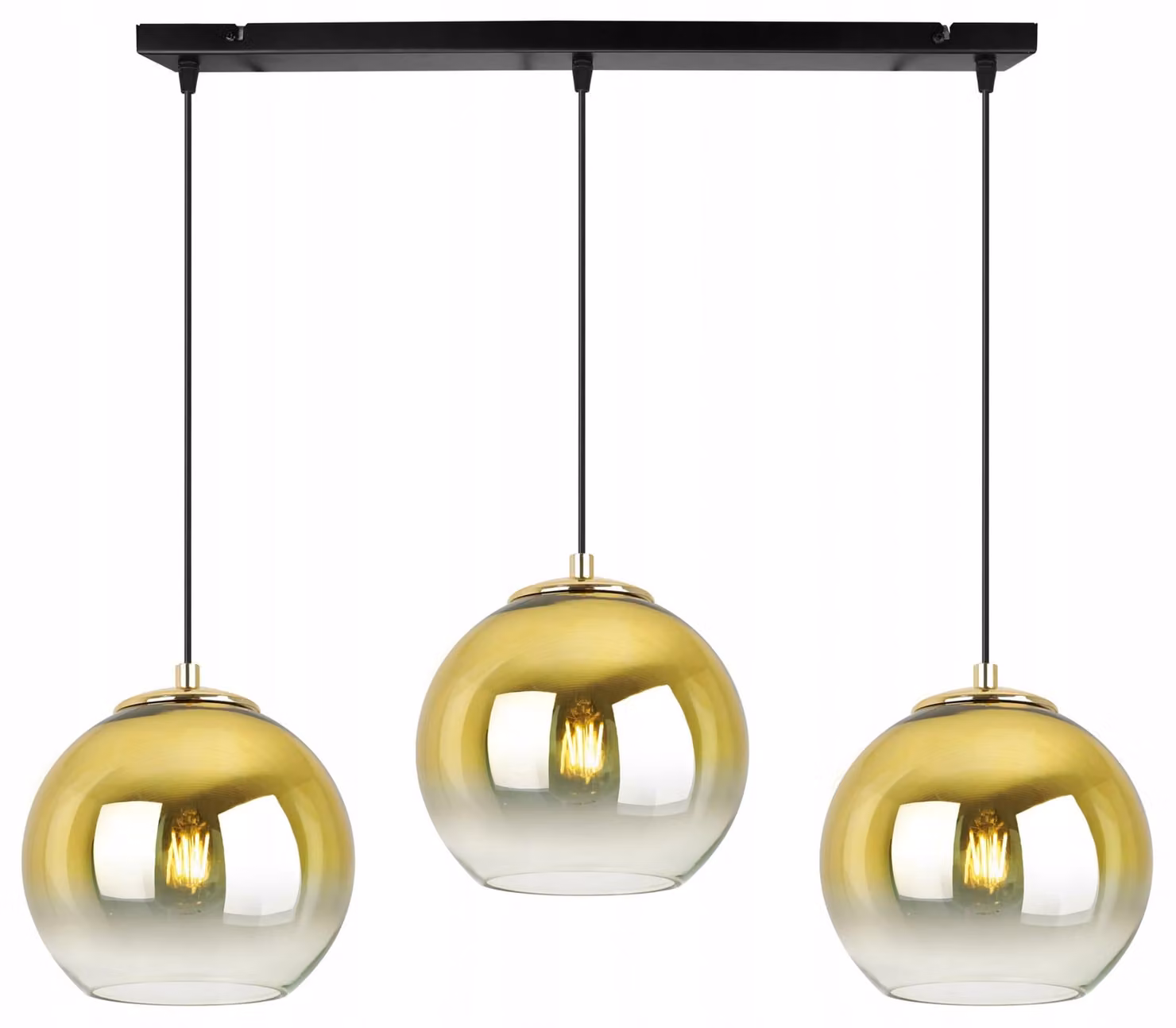 Lampada a sospensione Lampadario Lampadario dorato Paralume 15 cm