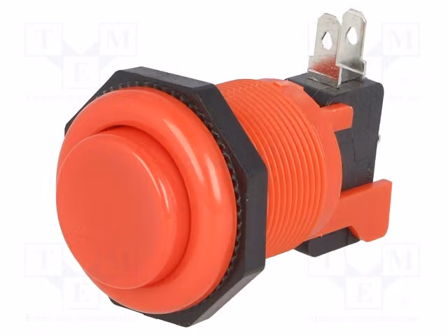 1 interruttore a pulsante, normalmente aperto (ON), posizione 2, 10A/250VDC, modello VAQ-7R-15-1C2, marca Stard-Sc