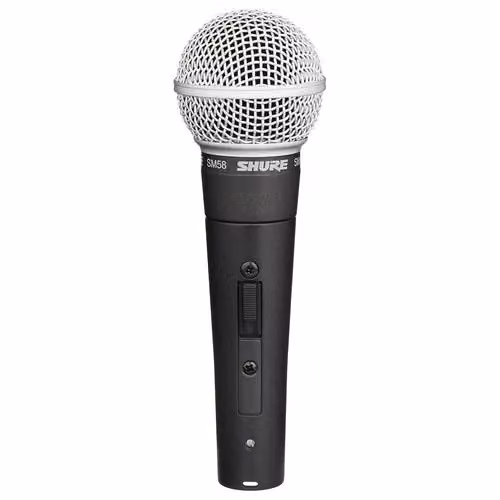 Microfono dinamico Shure SM58 SE con interruttore Black e Silver – 2