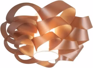 Plafoniera Moderna Cloud Polilux Linea Zero Colore Rame con Attacco E27 – 1